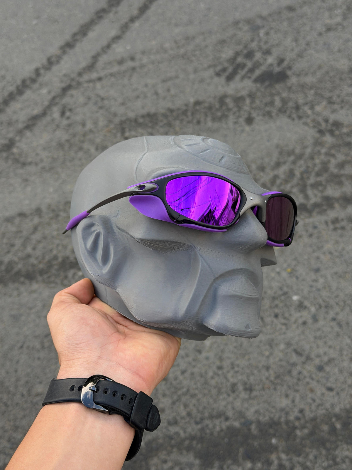 Gafas Oakley Juliet Sinderslinder — Lente morado - Foto 1