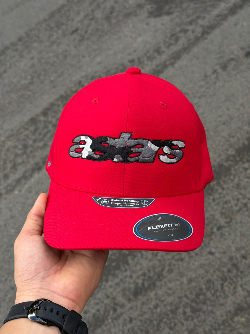 Gorra Alpinestars — Rojo — Astars