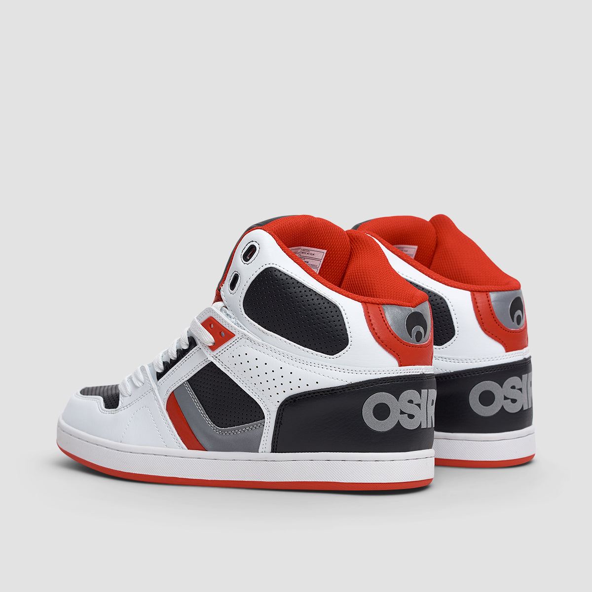 OSIRIS NYC 83CLK WHITE BLACK 3 MRED