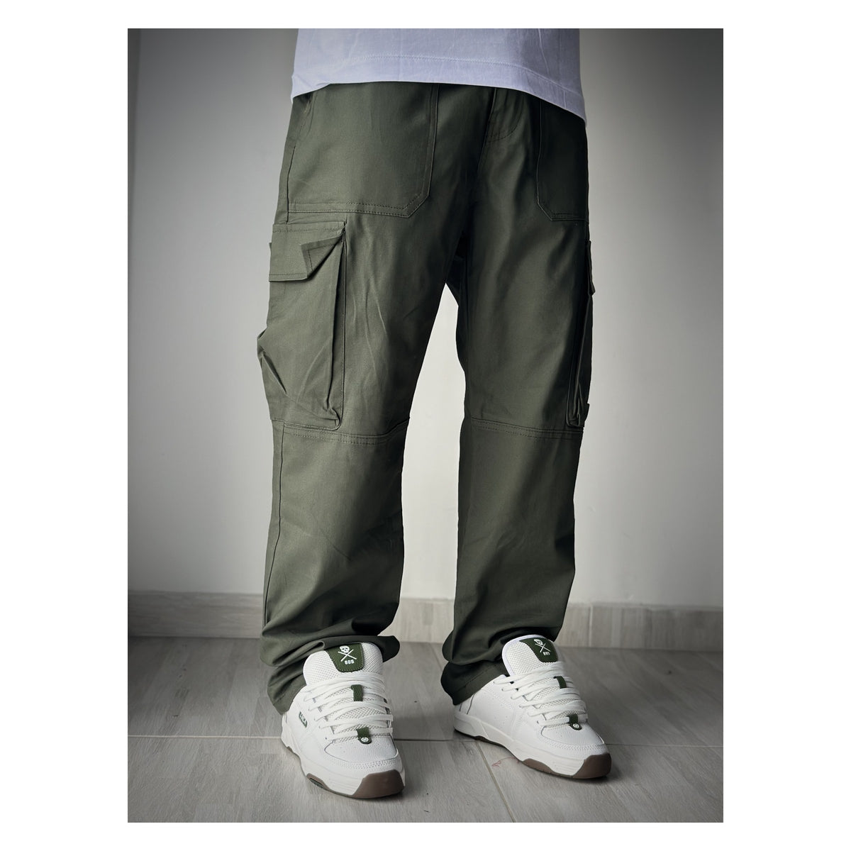 Cargo Drill Olive
