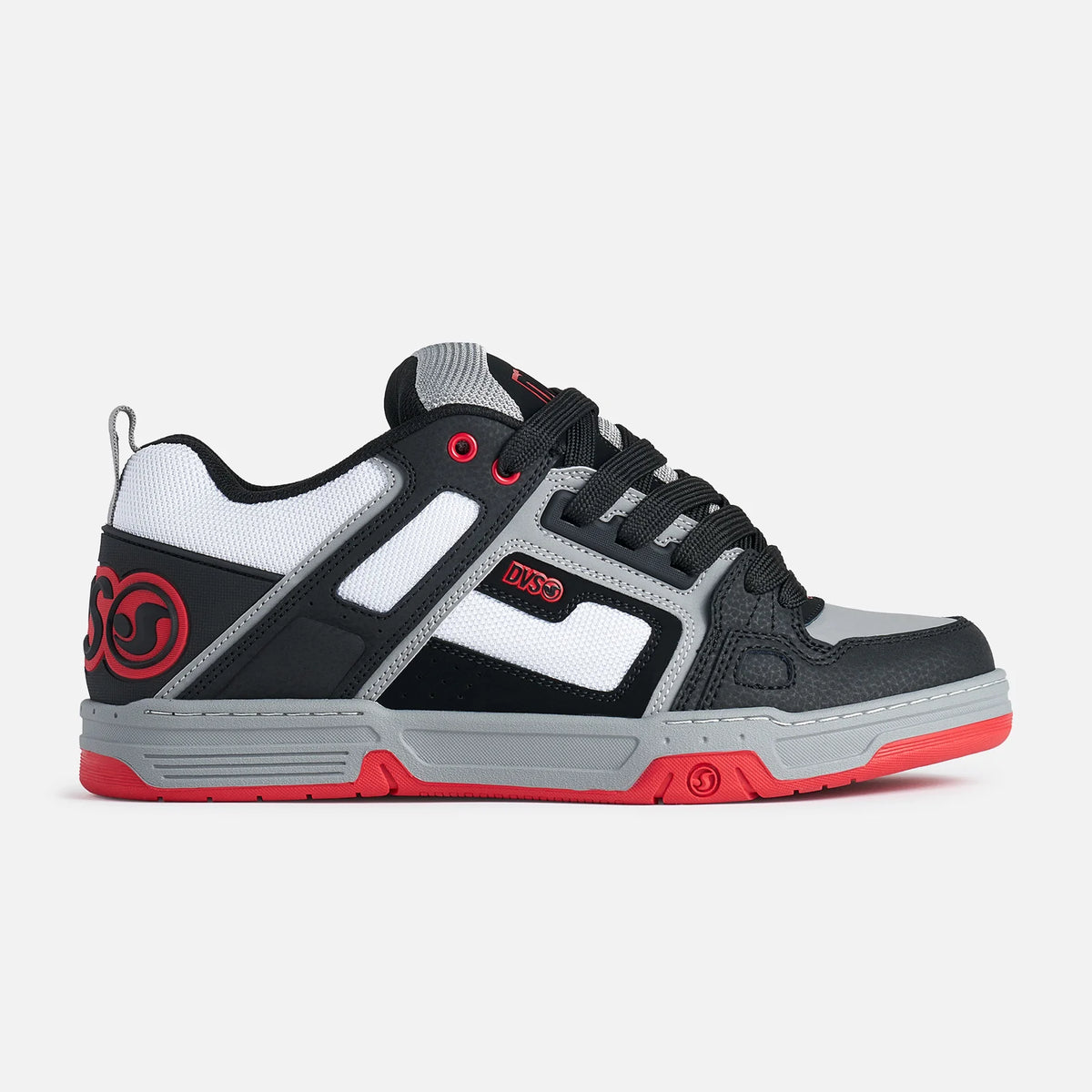 DVS COMANCHE BLACK WHITE RED