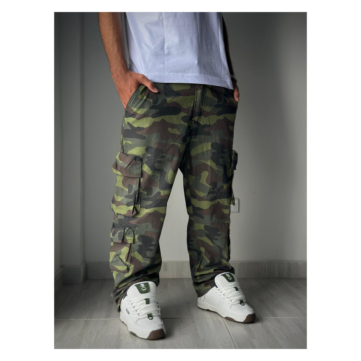 Jean Drill Camo