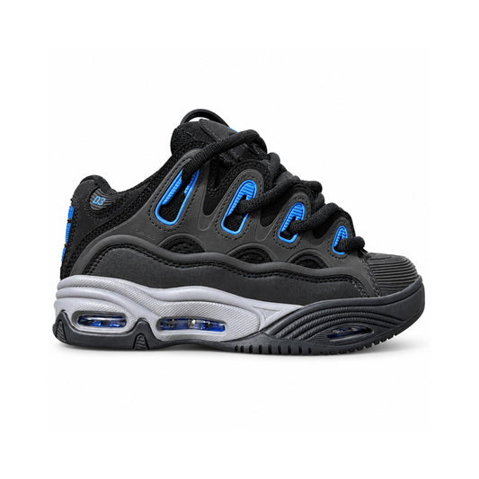 OSIRIS BLACK GREY BLUE - vista lateral
