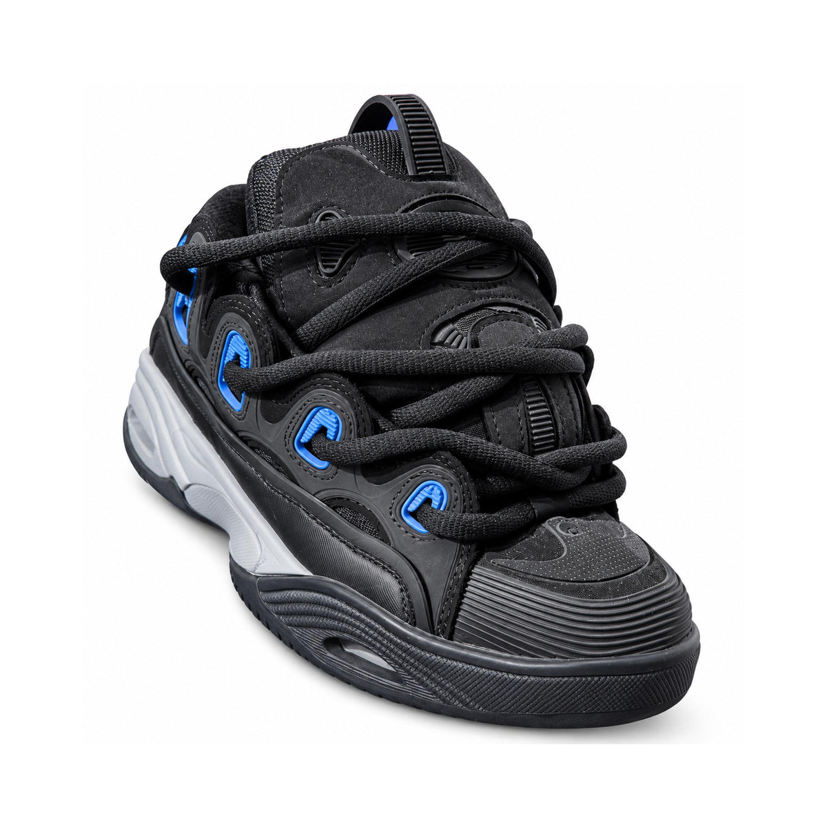 OSIRIS BLACK GREY BLUE - vista de tres cuartos