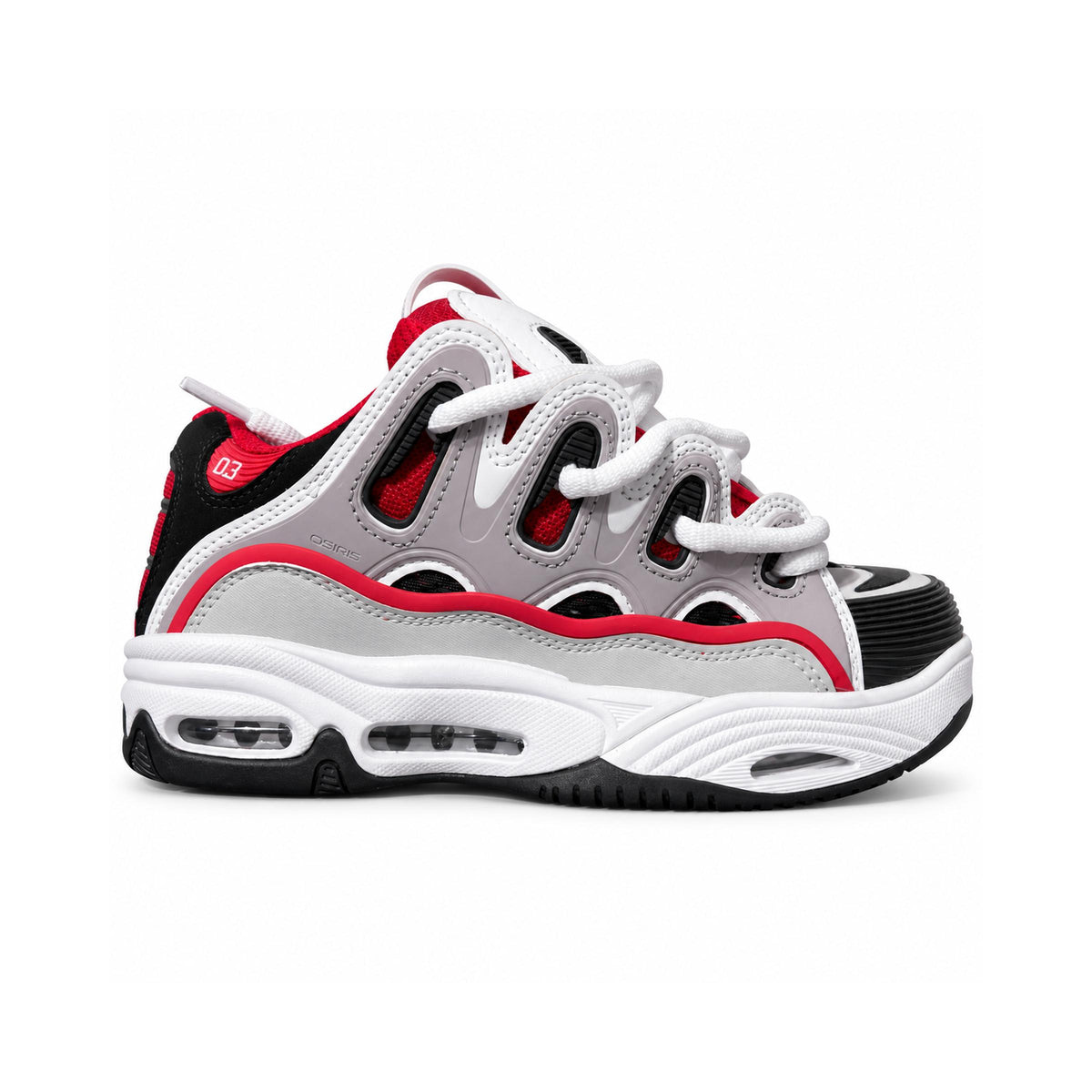 OSIRIS RED WHITE GREY - vista lateral
