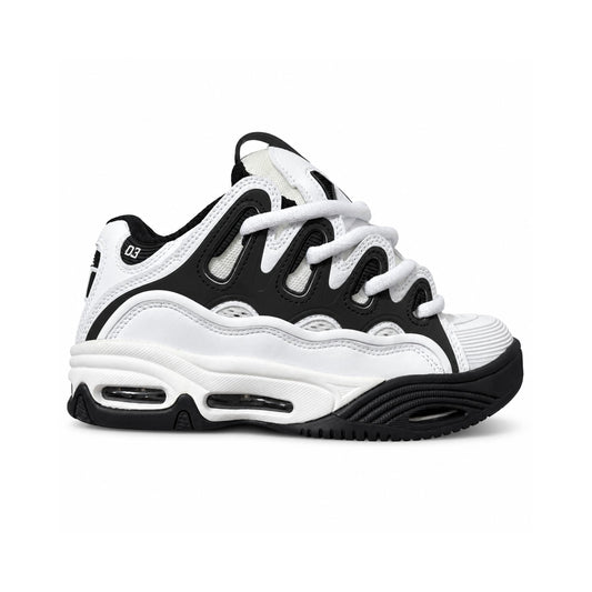 OSIRIS WHITE BLACK - vista lateral