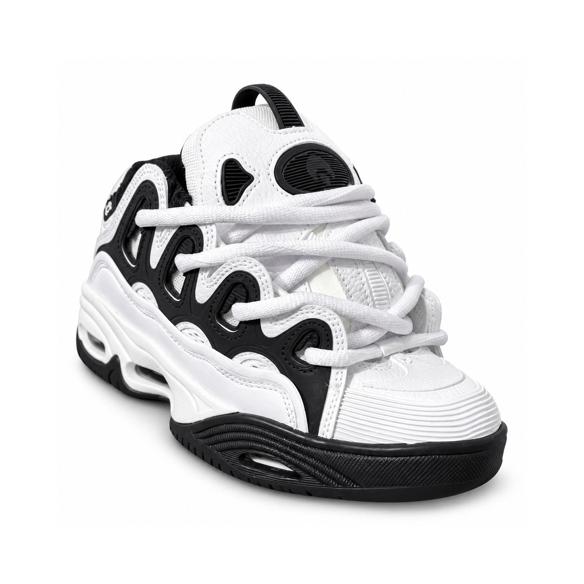 OSIRIS WHITE BLACK - vista de tres cuartos