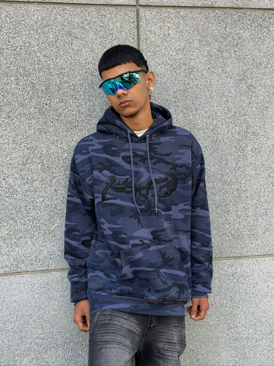 Fox azul camuflado