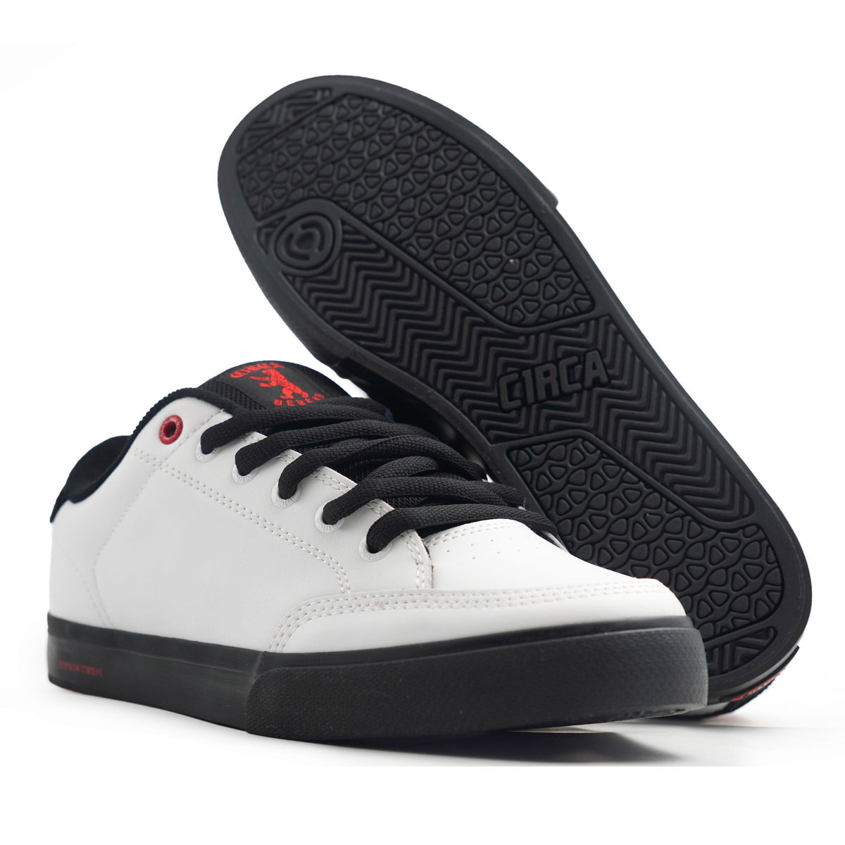 CIRCA AL 50 WHITE BLACK RED
