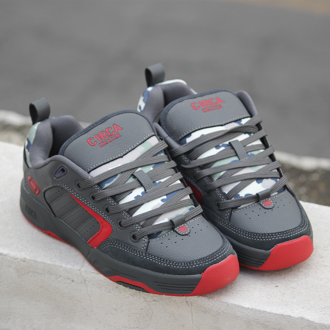 CIRCA CX201R DARK GREY RED CAMO