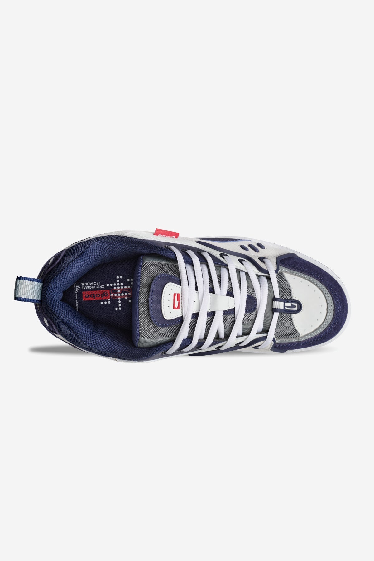 GLOBE CT-4 - White/Navy — vista 2