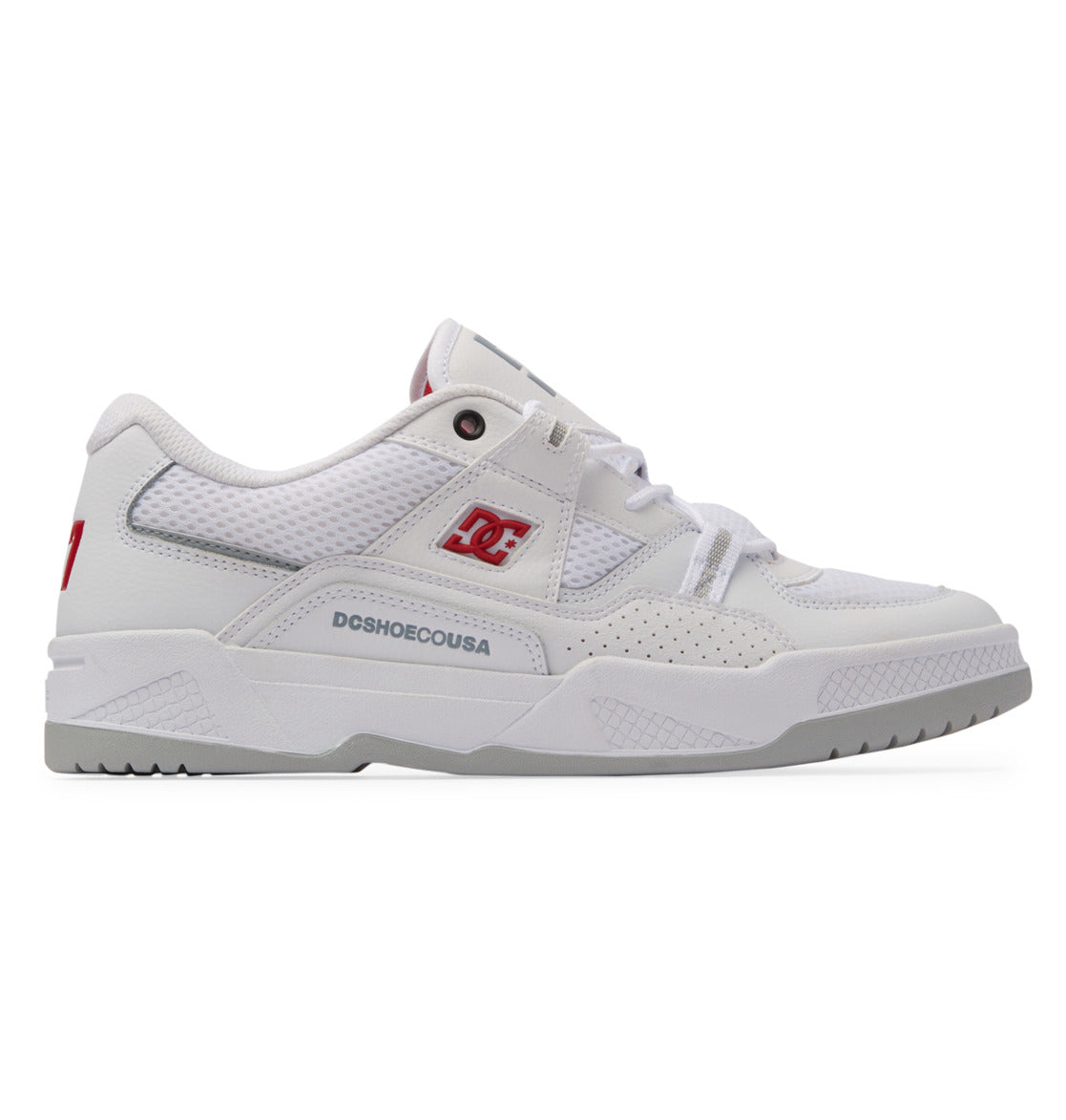 DC CONTRUC WHITE RED GREY