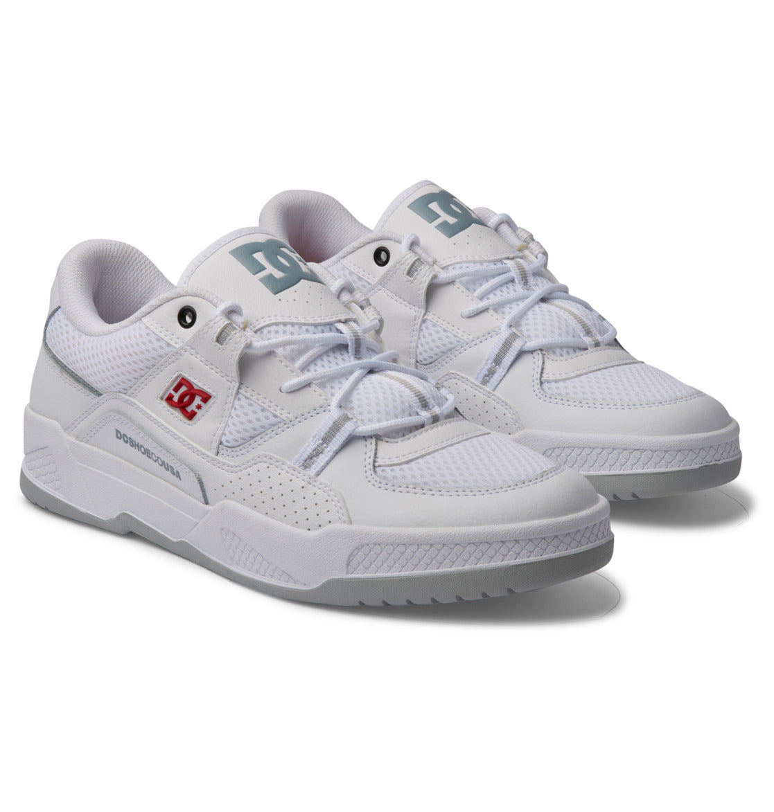 DC CONTRUC WHITE RED GREY
