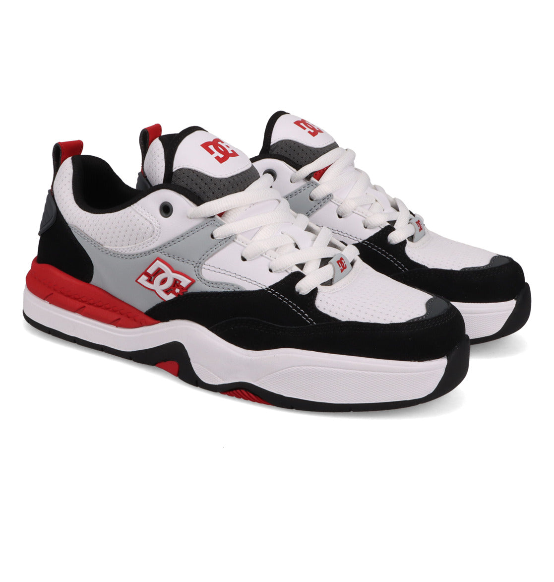 DC Ascend Black/Grey/White (con detalles rojos)