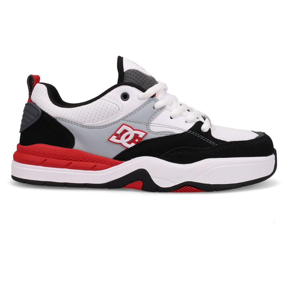 DC Ascend Black/Grey/White (con detalles rojos)