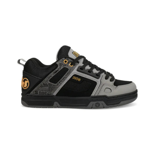 DVS COMANCHE BLACK GOLD - Vista lateral, punta hacia la derecha
