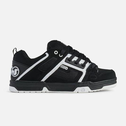 DVS COMANCHE BLK WHT LTHR — vista 1