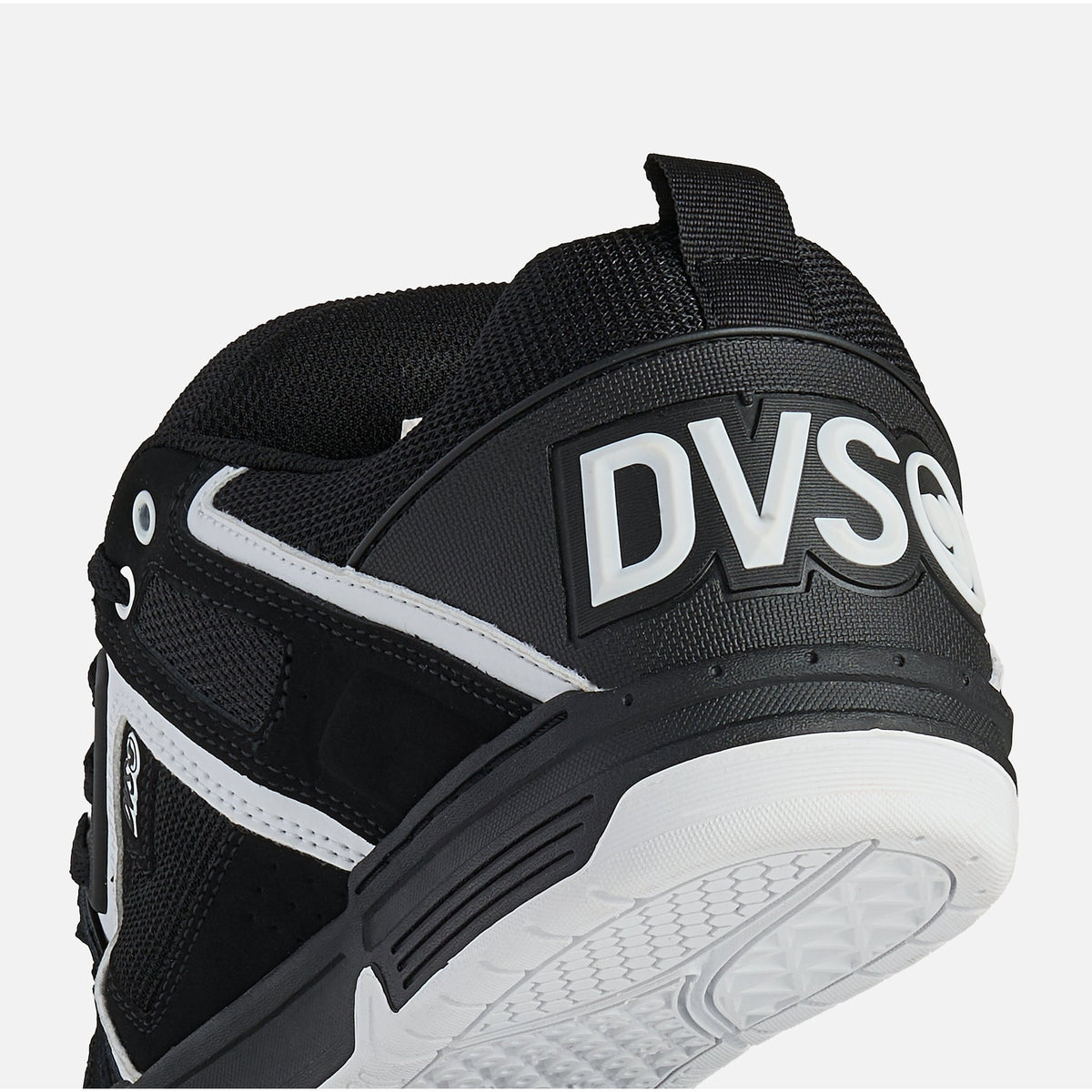 DVS COMANCHE BLK WHT LTHR — vista 2