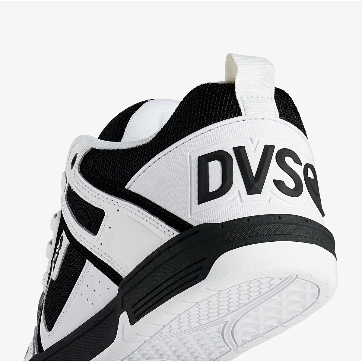 DVS COMANCHE WHT BLK WHT LTR — vista 2