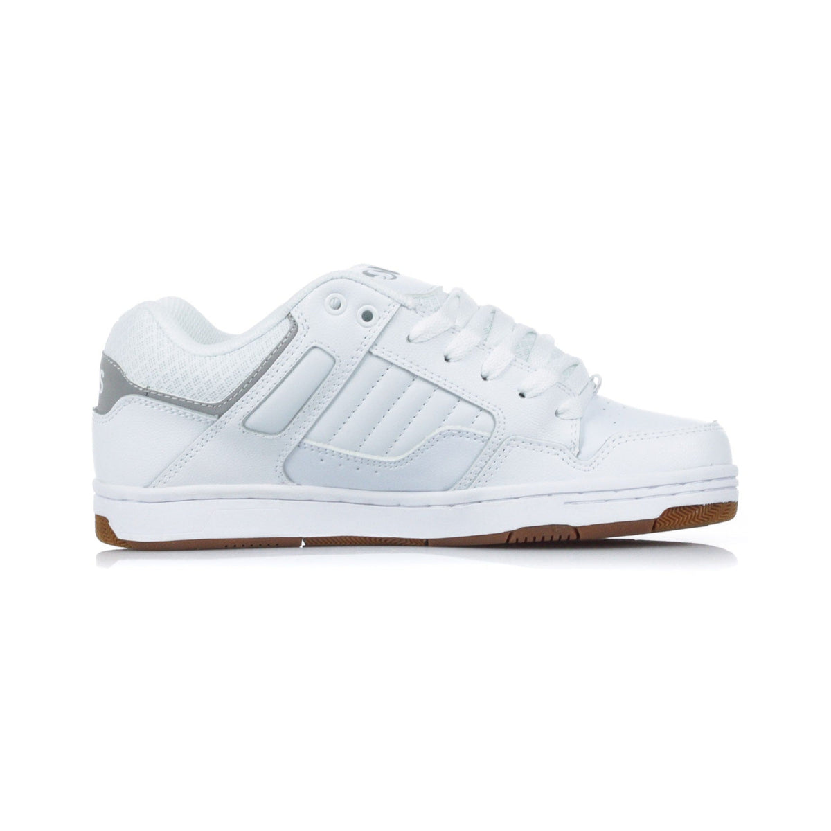 DVS ENDURO 125 WHT GUM - Vista lateral, punta hacia la derecha