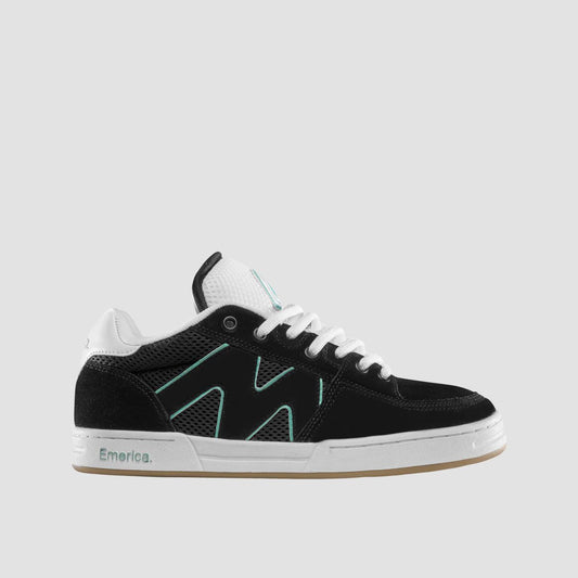 Emerica Og-1 Shoes - Black/White/Green