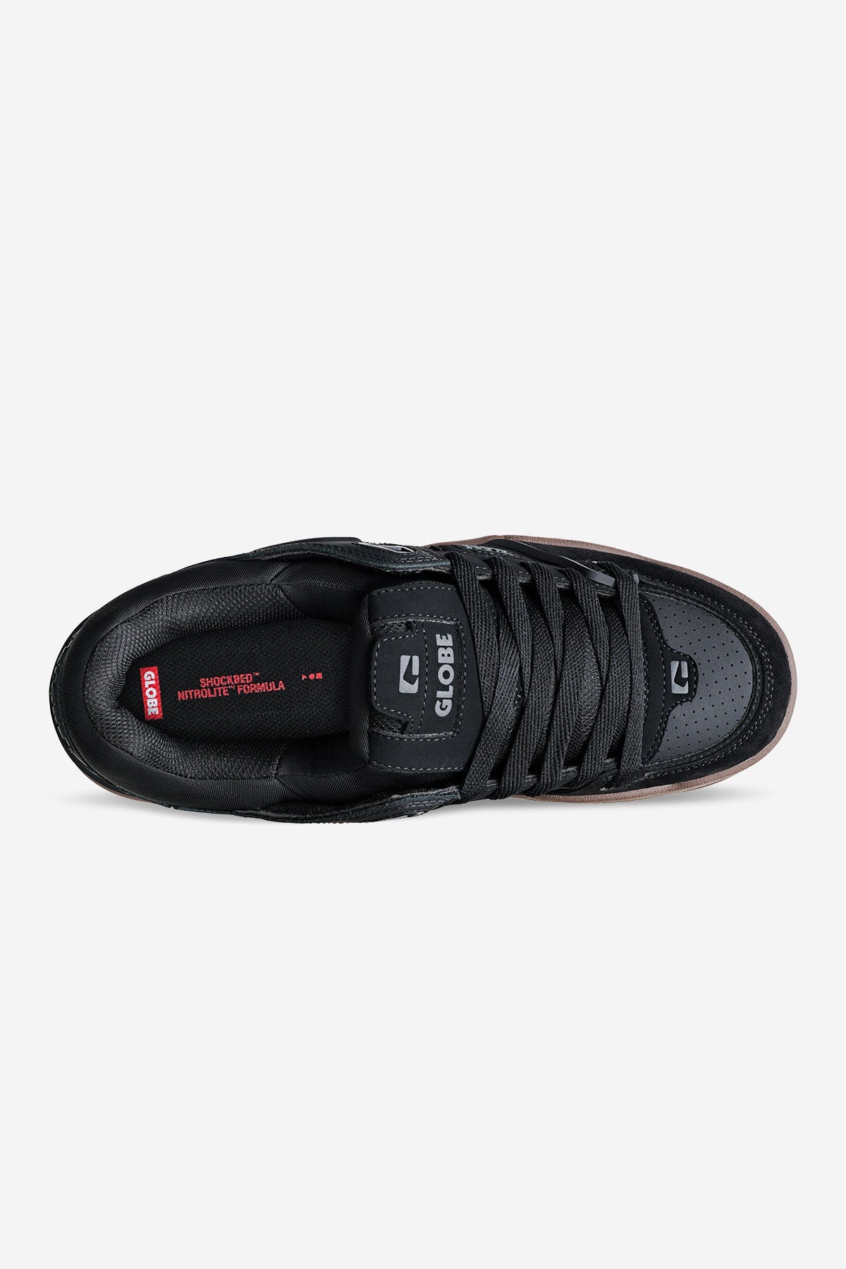 GLOBE Fusion - Black/Tobacco Gum — vista 2