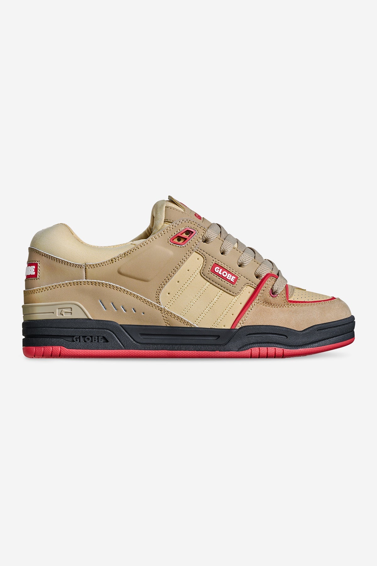 GLOBE Fusion - Khaki/Red — vista 1