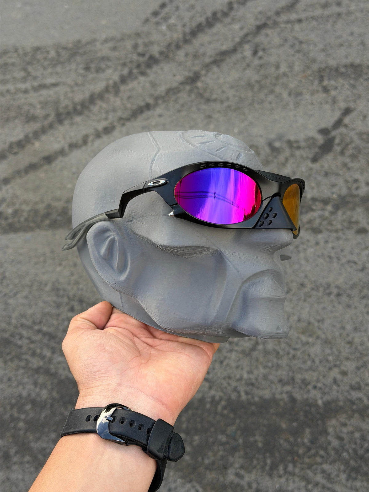 Gafas Oakley Plantaris — Lente rosado - Foto 1