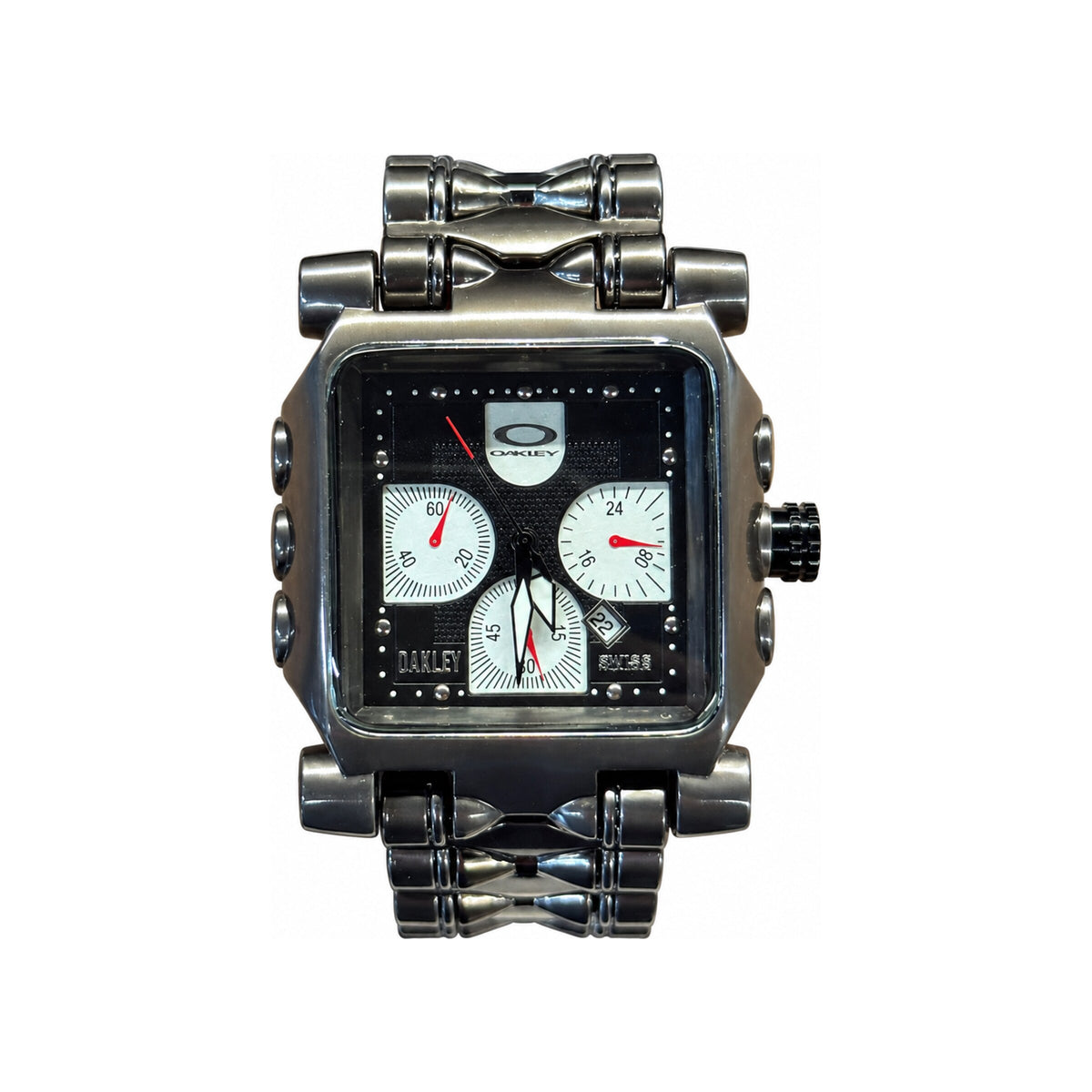 Oakley Machine — Grafito / Negro — 01