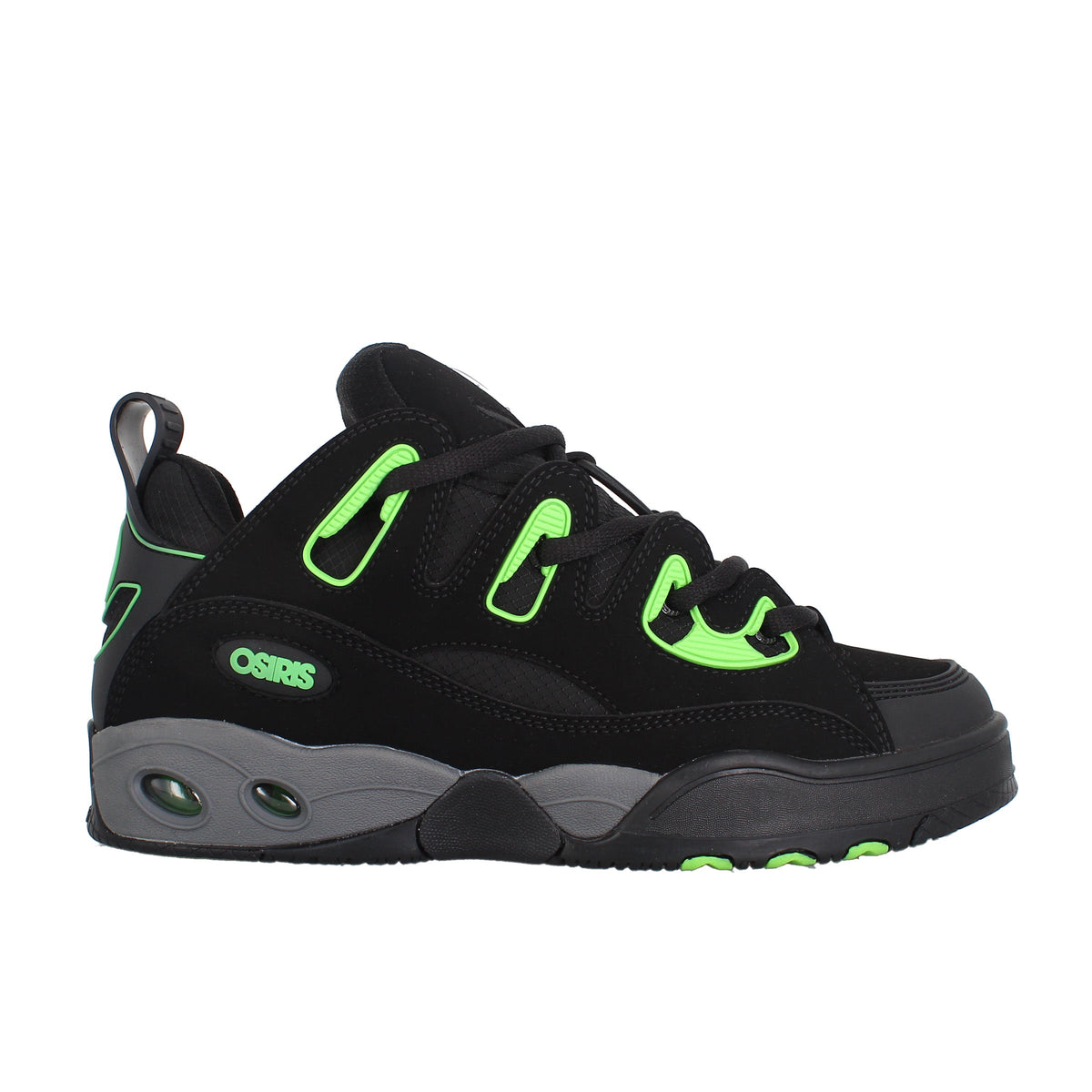 OSIRIS D3 E BLACK CHARCOAL GREEN
