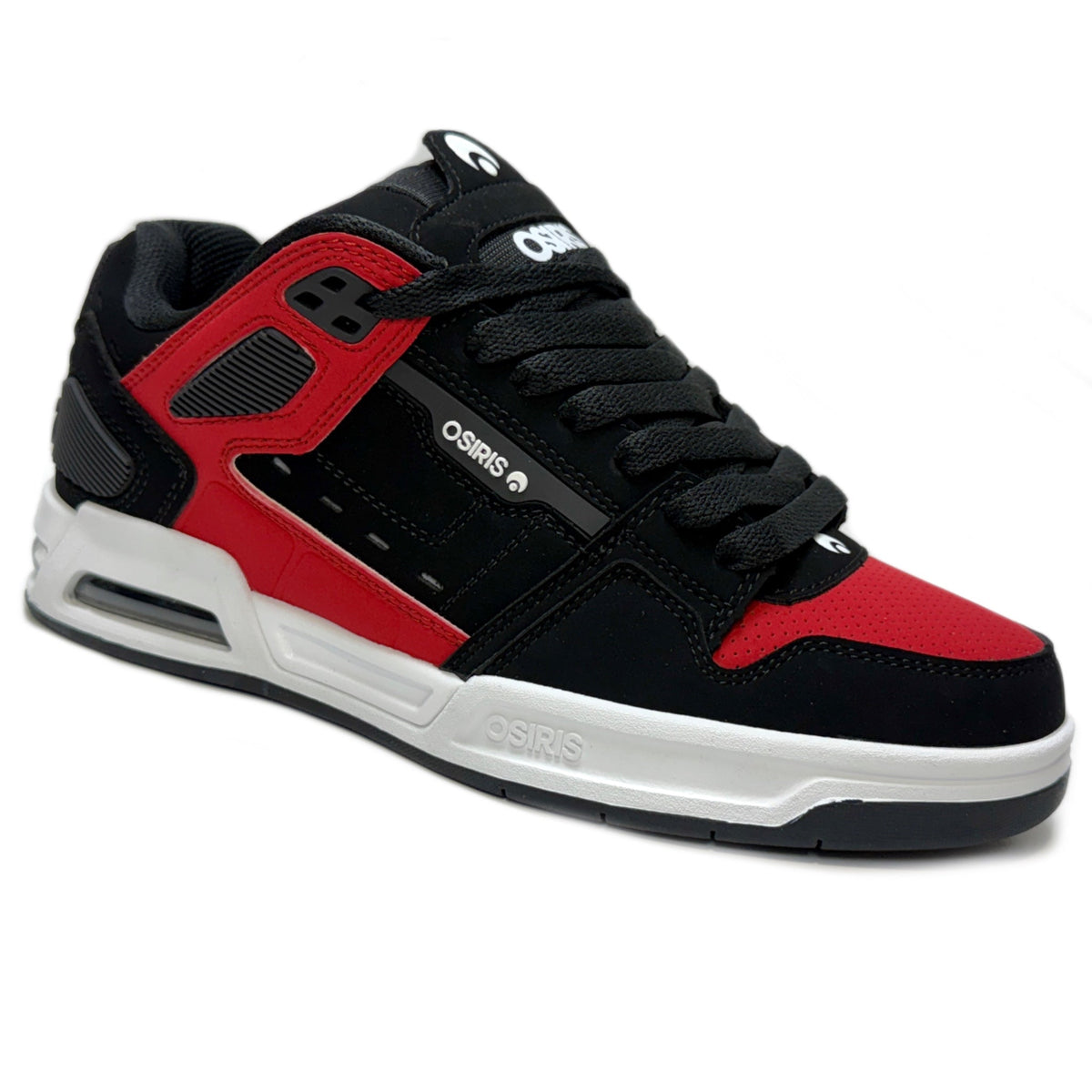 OSIRIS PERIL BLACK WITHE RED