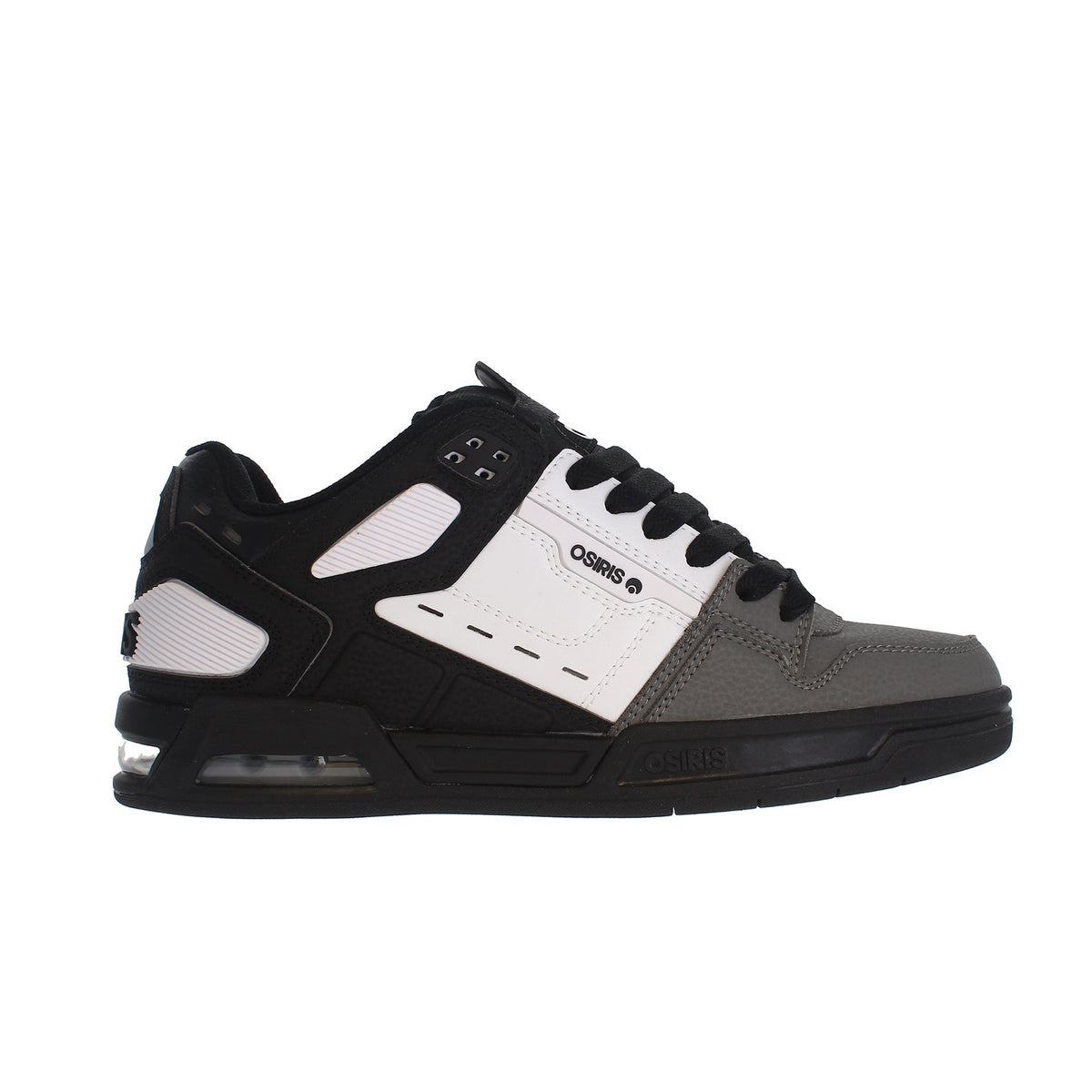 OSIRIS CHARCOAL WHITE BLACK — vista 1
