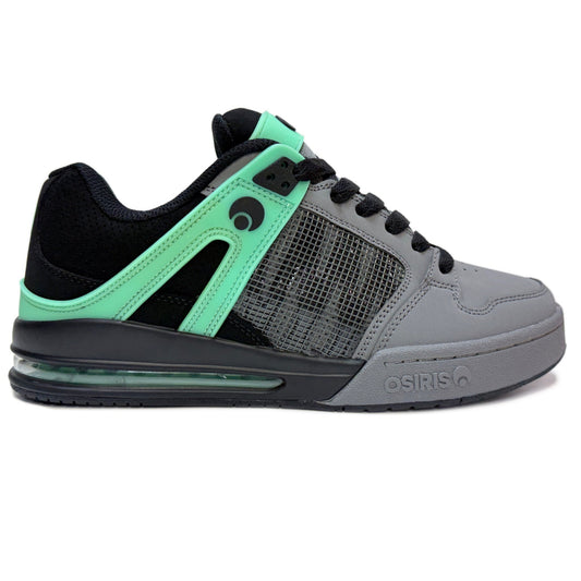OSIRIS PIXEL BLACK CHARCOAL GREEN GLOW