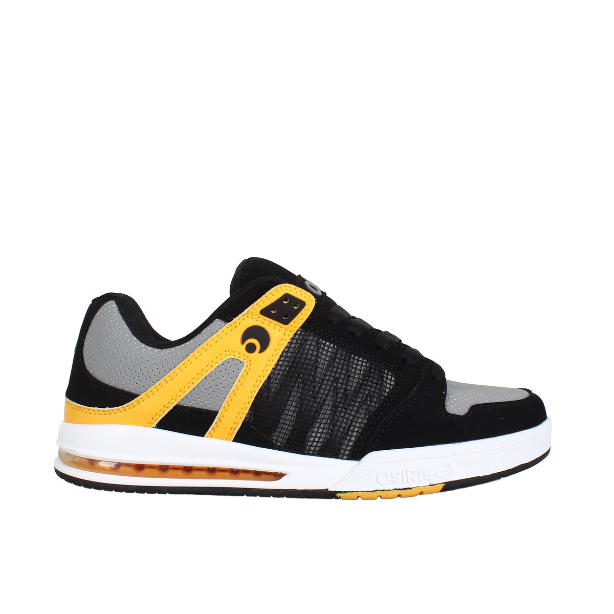 OSIRIS PIXEL BLACK CHARCOAL YELLOW